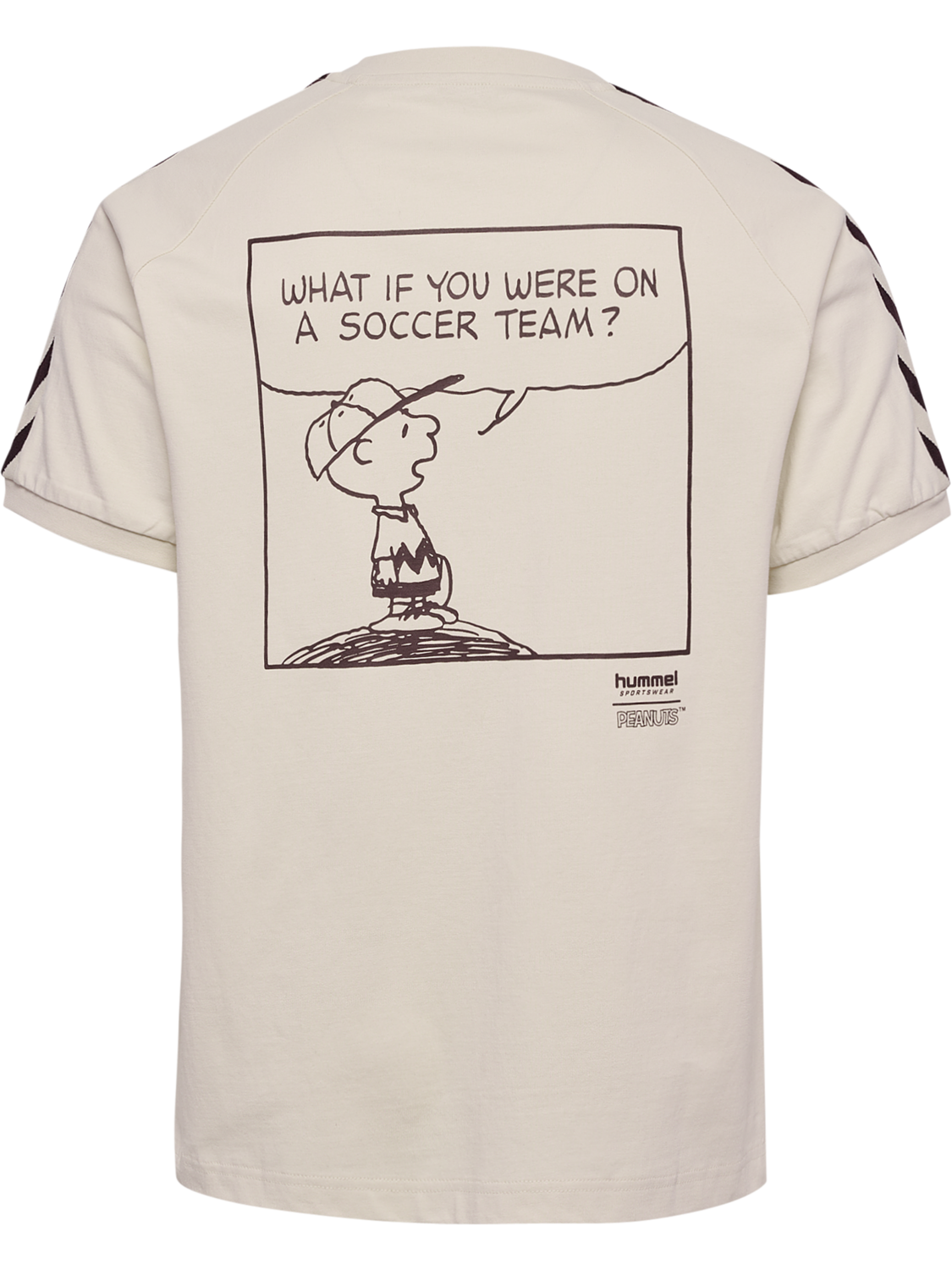 hmlARCHIVE T-SHIRT S/S PEANUTS, WHITECAP GRAY, packshot