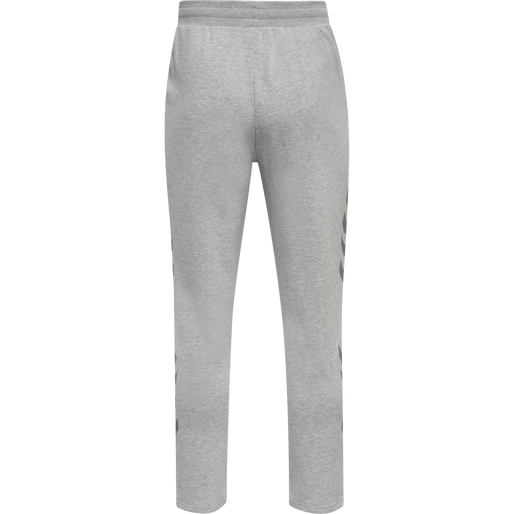 hmlLEGACY TAPERED PANTS, GREY MELANGE, packshot