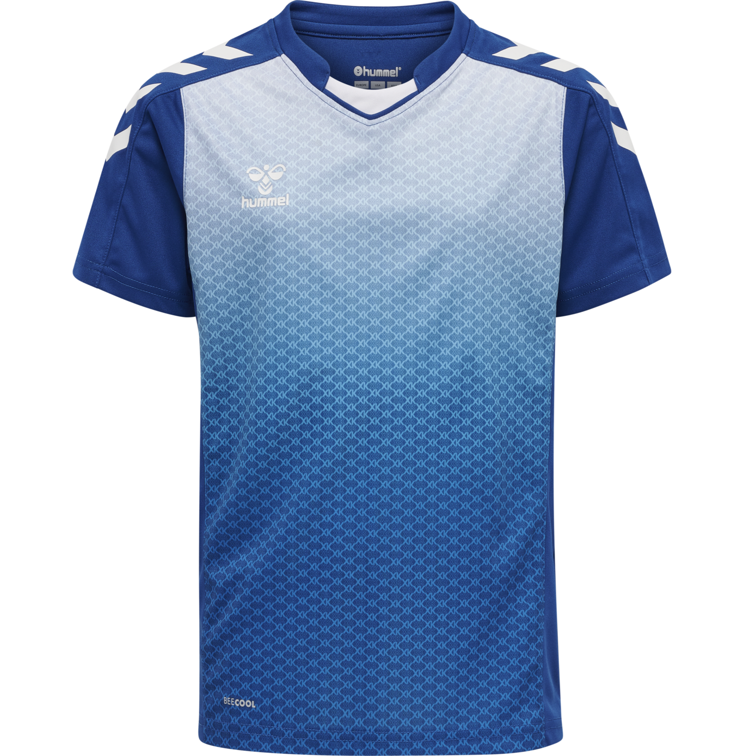hmlCORE XK SUBLIMA JERSEY S/S KIDS, TRUE BLUE, packshot