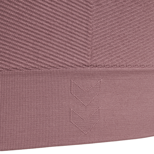hmlTIFFY SEAMLESS SPORTS TOP, ROSE TAUPE, packshot