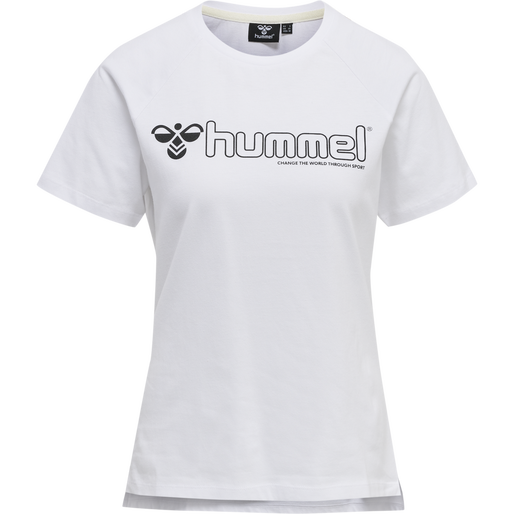 hmlNONI 2.0 T-SHIRT, WHITE, packshot