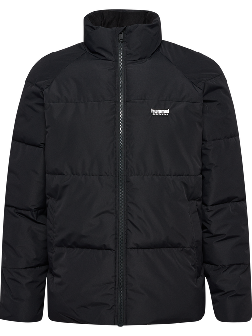 hmlPUFF JACKET SHORT SPORTSWEAR, BLACK hmlPUFF JACKET SHORT SPORTSWEAR, BLACK, packshot
