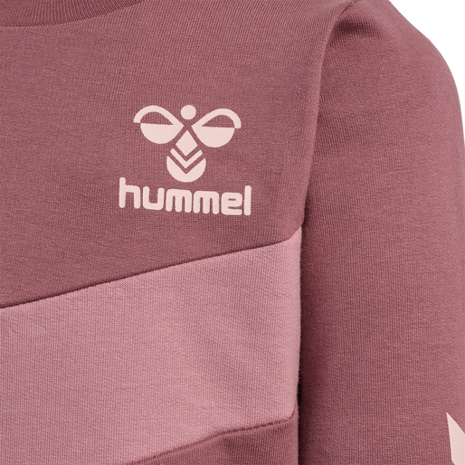 hmlNEEL SWEATSHIRT, ROSE BROWN, packshot