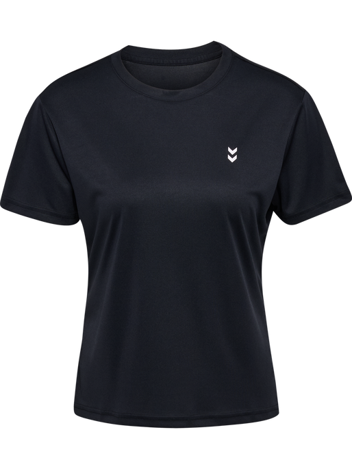 hmlPULSE TRAINING W T-SHIRT S/S, BLACK hmlPULSE TRAINING W T-SHIRT S/S, BLACK, packshot