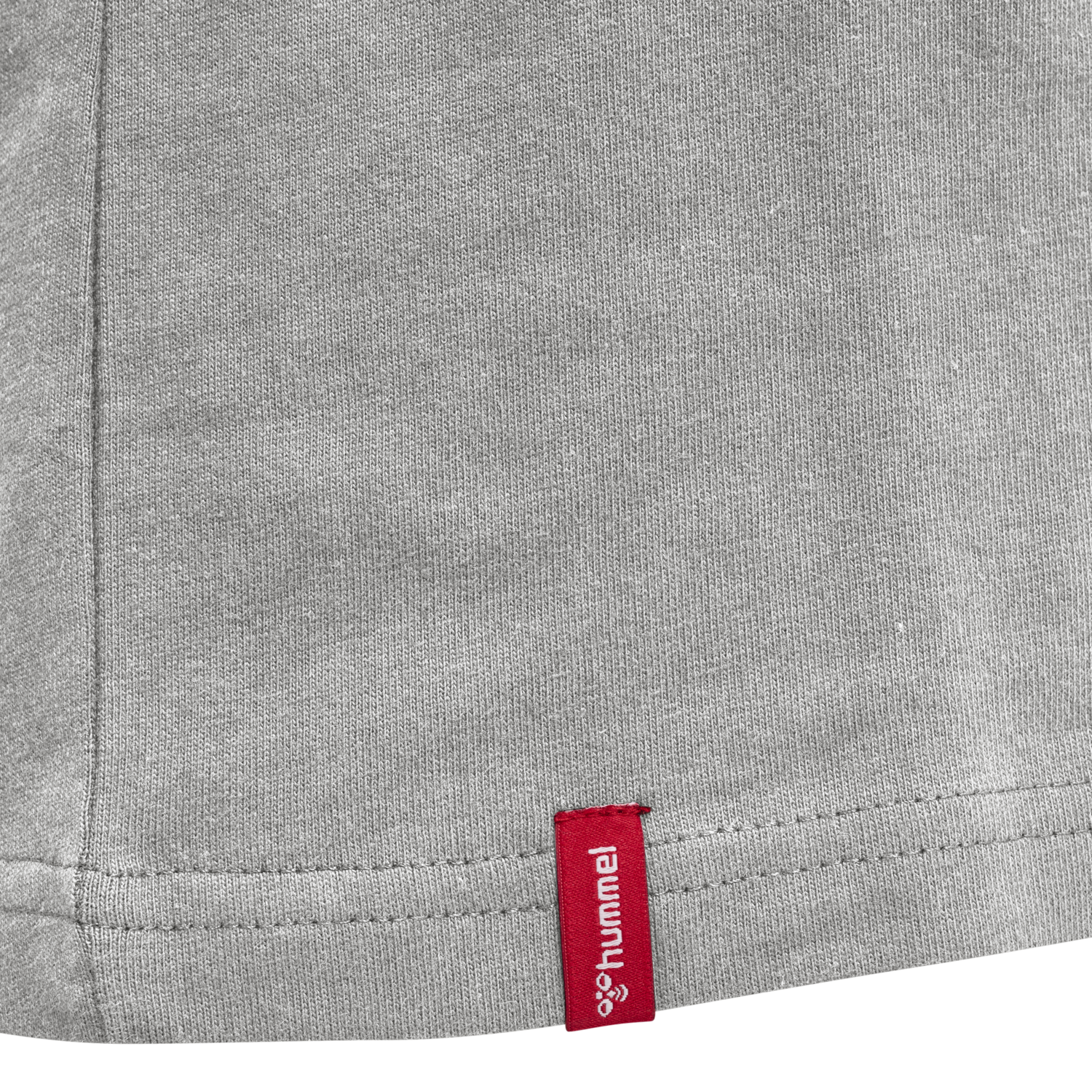 hmlRED HEAVY T-SHIRT S/S WOMAN, GREY MELANGE, packshot