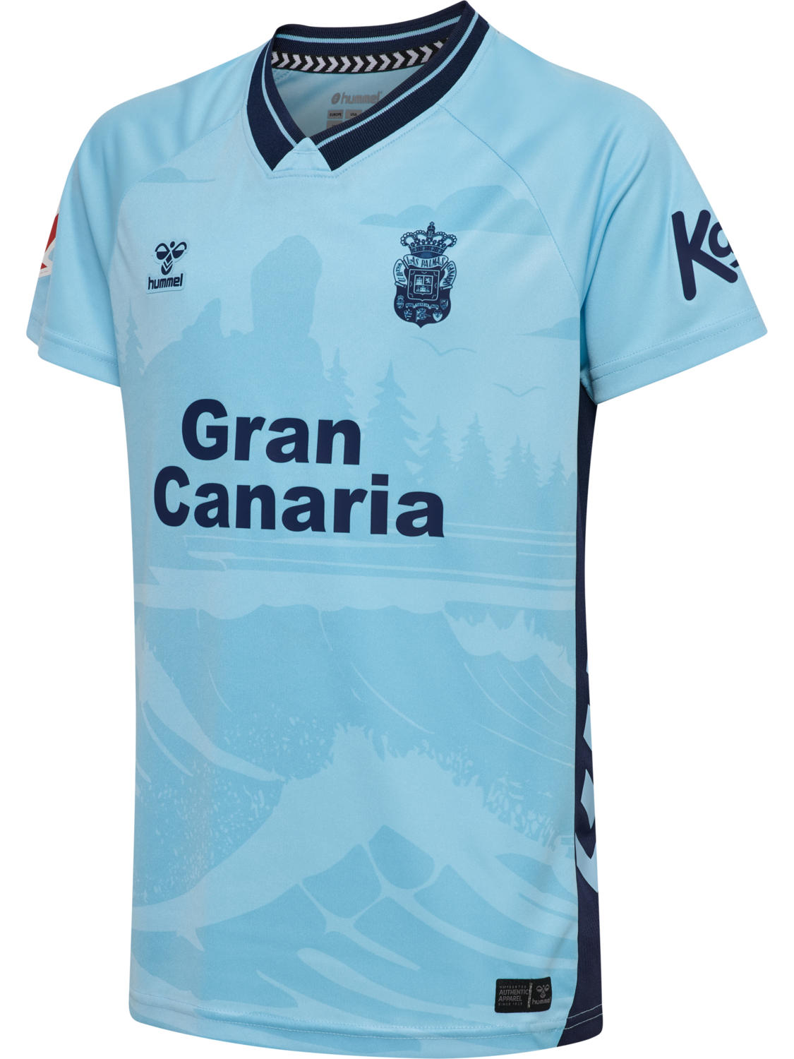UDLP 25/26 AWAY JERSEY S/S KIDS, SKY BLUE, packshot