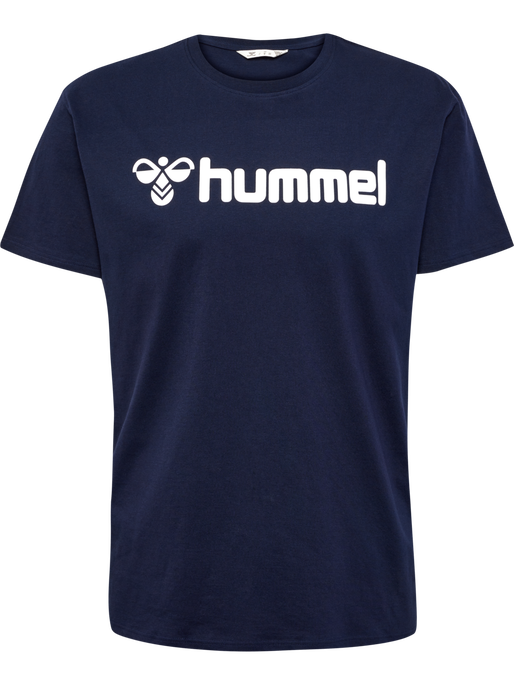 hmlGO 2.0 LOGO T-SHIRT S/S, MARINE, packshot