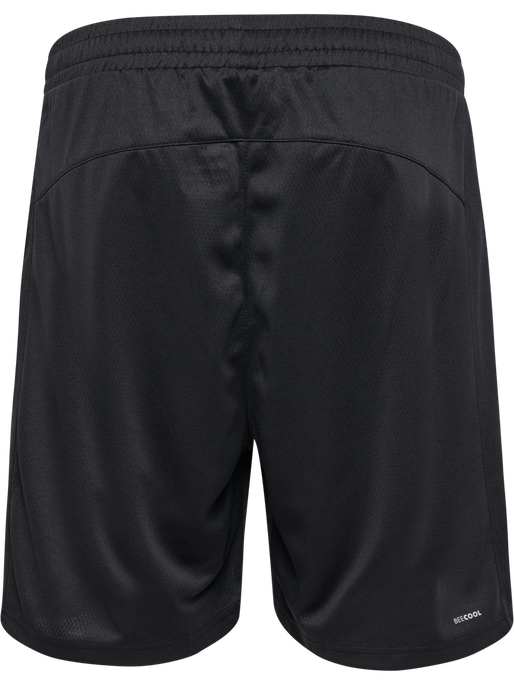 hmlACTIVE PL SHORTS, BLACK, packshot