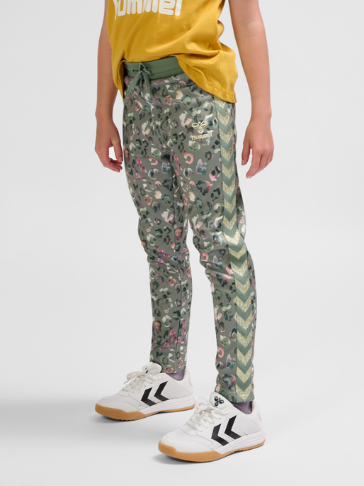 hmlMARIANN PANTS, SHADOW, model