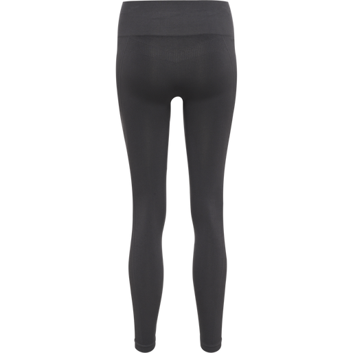 hmlTIF SEAMLESS HIGH WAIST TIGHTS, ASPHALT, packshot