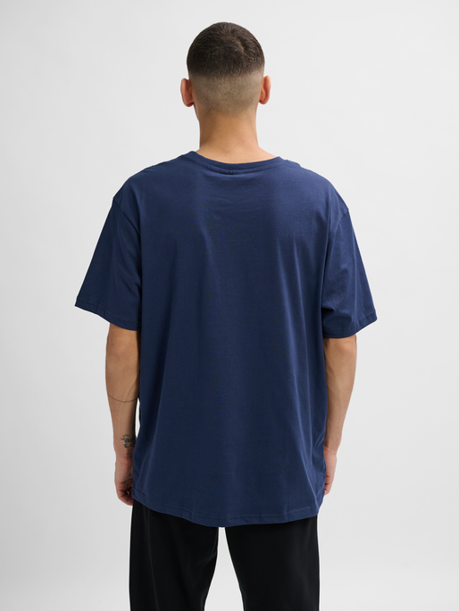 hummel FELIX LOOSE TEE - DRESS BLUES | hummelsport.de