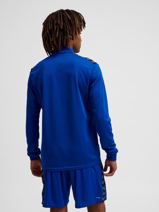hummel AUTHENTIC HALF ZIP SWEAT - TRUE BLUE | hummelsport.de 
