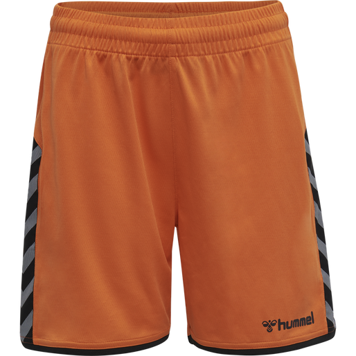 hmlAUTHENTIC KIDS POLY SHORTS, TANGERINE, packshot