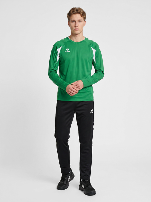 hmlCORE 2.0 JERSEY L/S, JELLY BEAN/WHITE, model