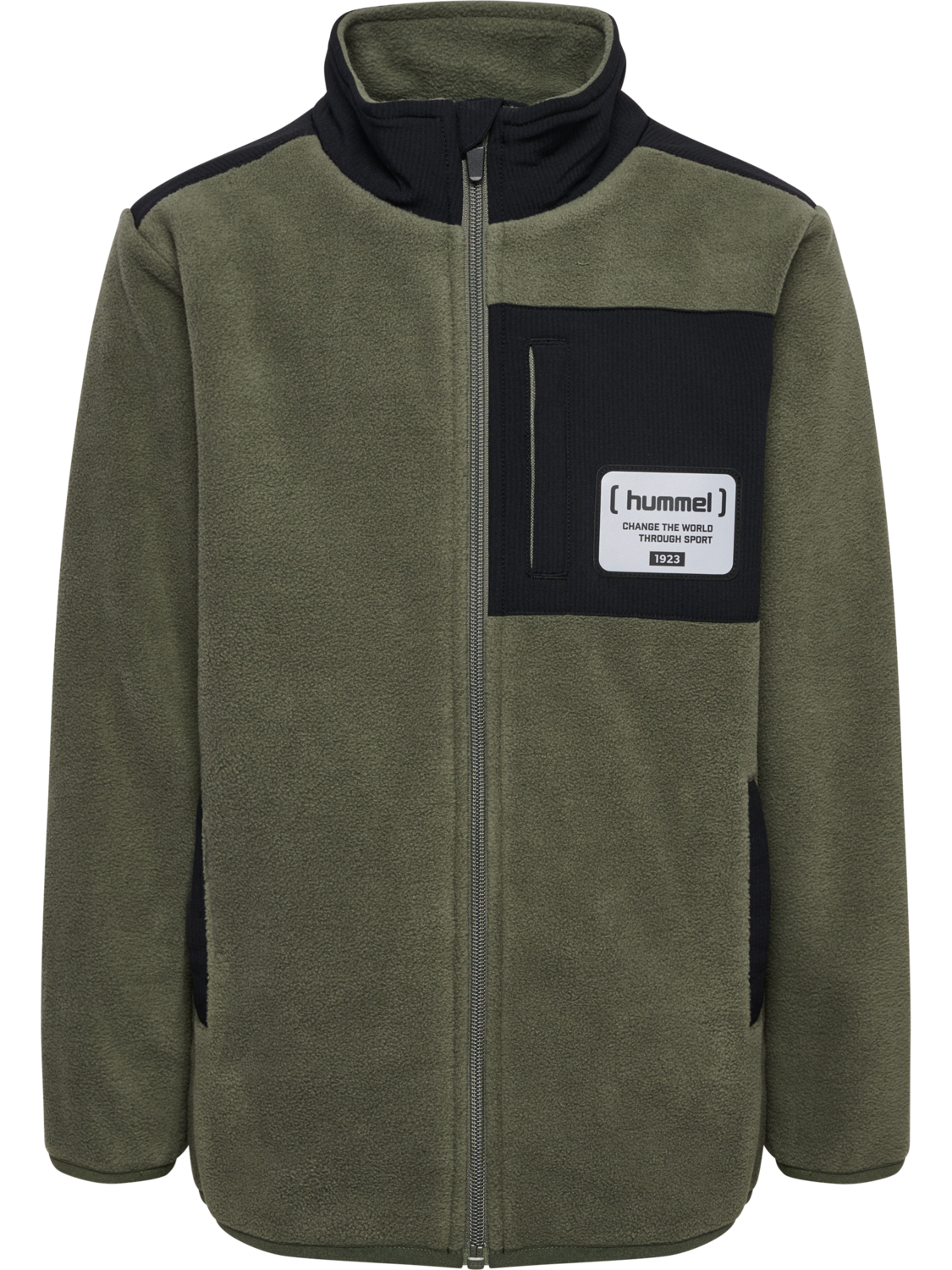 hummel DARE FLEECE JACKET - DUSTY OLIVE | hummelsport.de