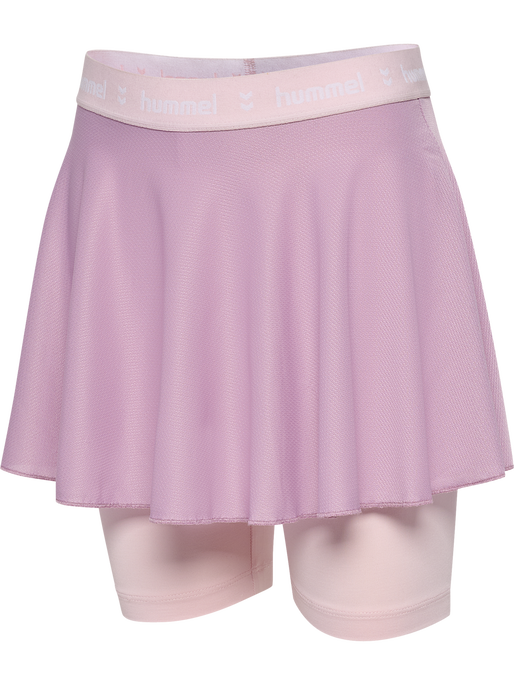 hmlJR GYM SKIRT TIGHTS, LAVENDER MIST, packshot
