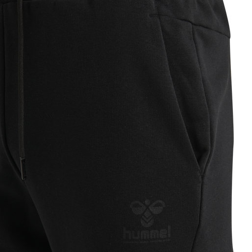 hmlISAM REGULAR PANTS, BLACK, packshot