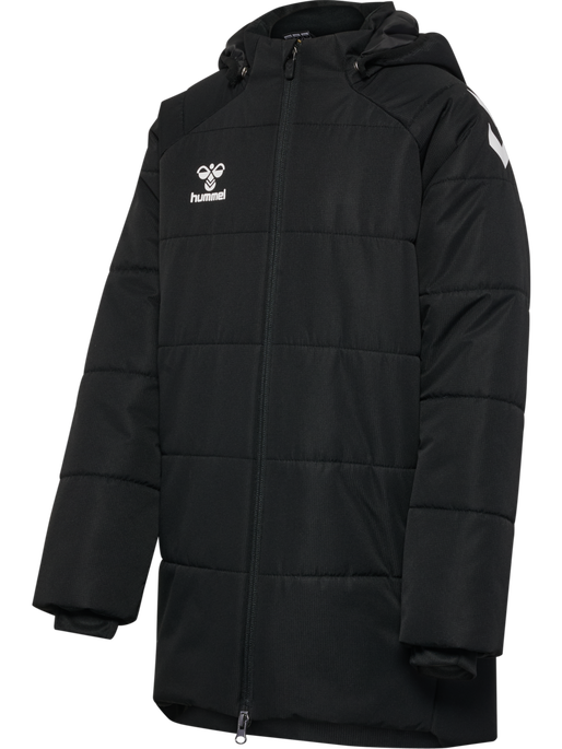 hmlLEAD 2.0 BENCH JACKET KIDS, BLACK, packshot