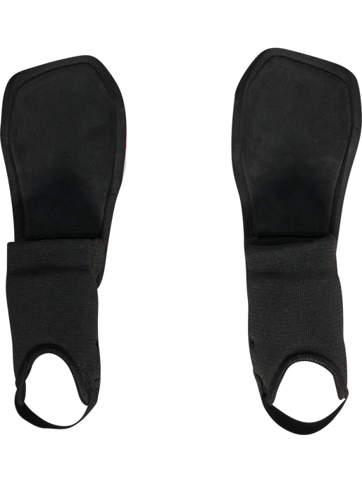 hmlSHIN GUARDS HARD SHELL, POMPEIAN RED, packshot