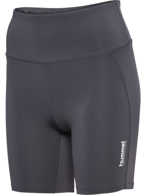 hmlPULSE HIGH WAIST SHORT TIGHTS, BLACKENED PEARL, packshot