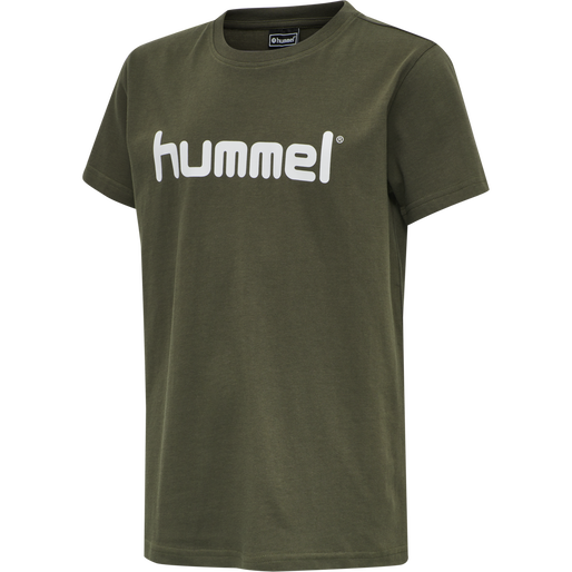 HMLGO KIDS COTTON LOGO T-SHIRT S/S, GRAPE LEAF, packshot