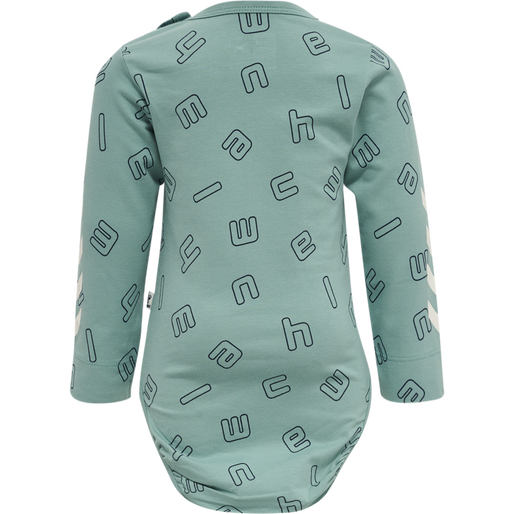 hmlATHENS BODY L/S, MINERAL BLUE, packshot