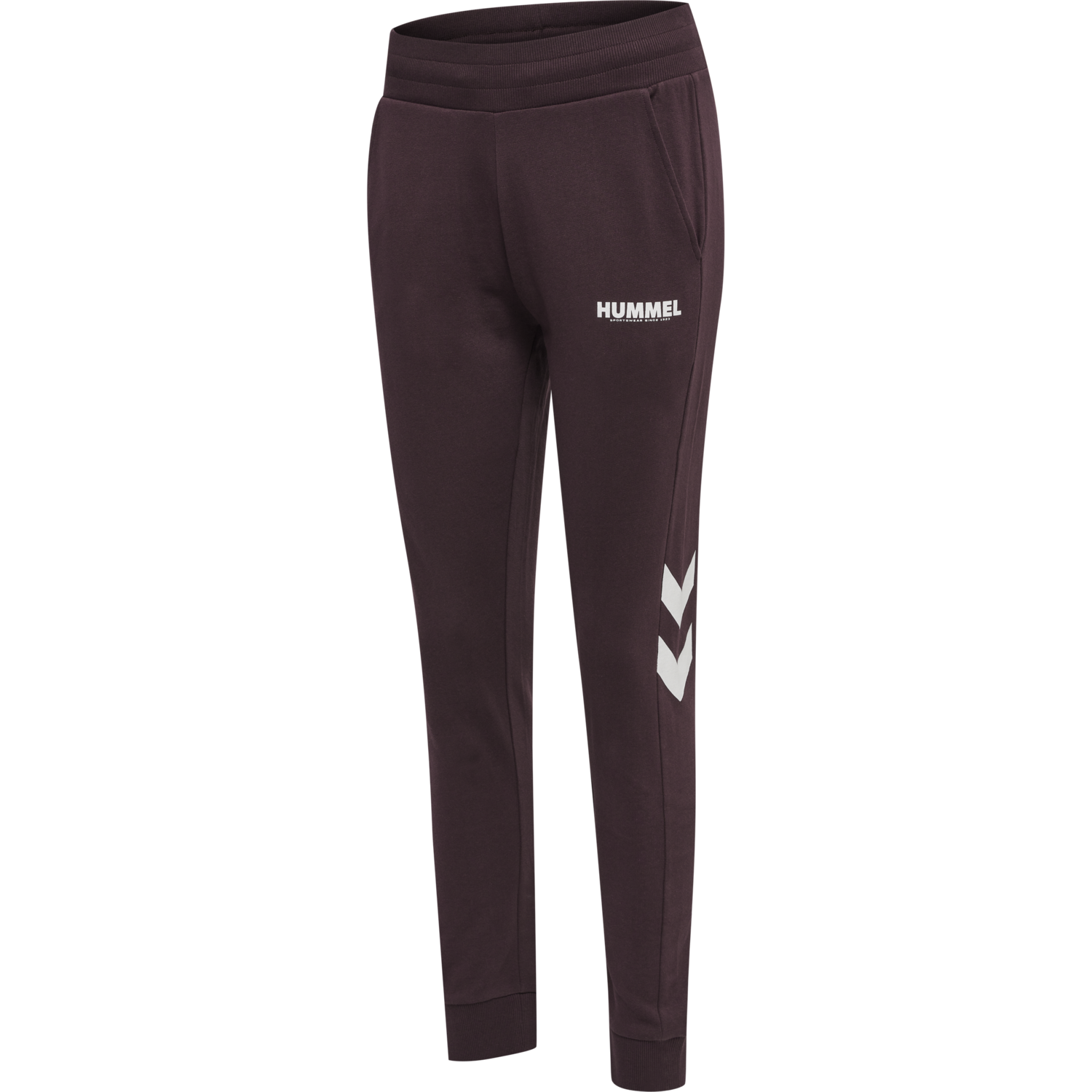 hmlLEGACY WOMAN TAPERED PANTS, FUDGE, packshot