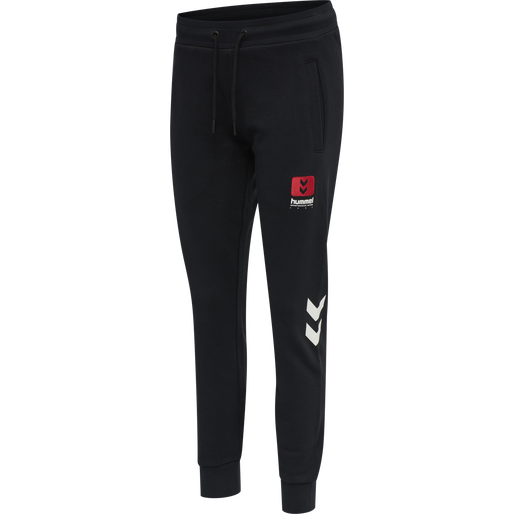 hmlLGC ALULA REGULAR PANTS, BLACK, packshot