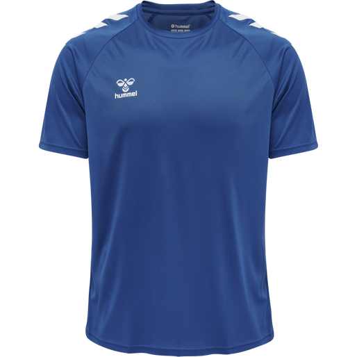 hmlCORE XK CORE POLY T-SHIRT S/S, TRUE BLUE, packshot