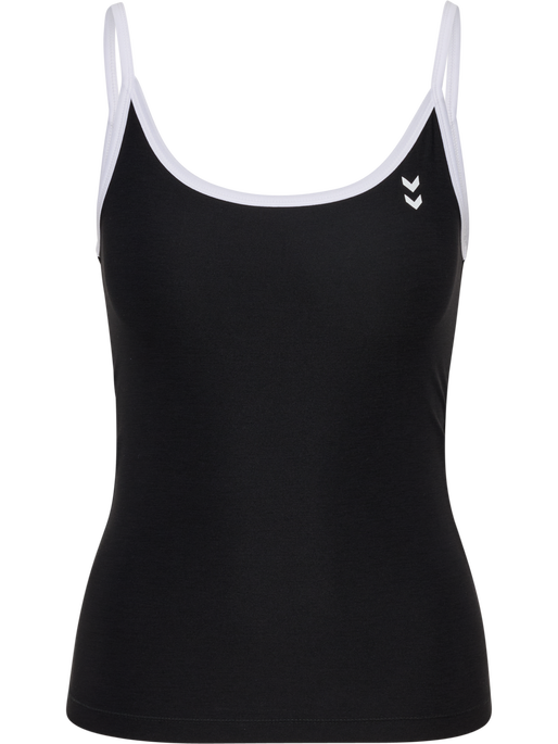 hmlPULSE CIMA STRAP TOP, BLACK hmlPULSE CIMA STRAP TOP, BLACK, packshot
