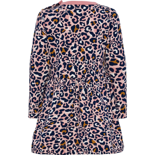 hmlMARIE AOP DRESS L/S, PALE MAUVE, packshot