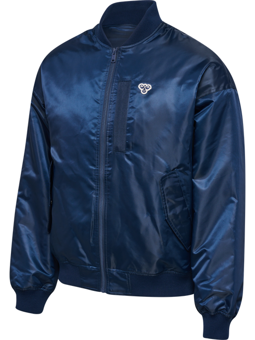 hmlBASEBALL JACKET BEE, DRESS BLUES hmlBASEBALL JACKET BEE, DRESS BLUES, packshot
