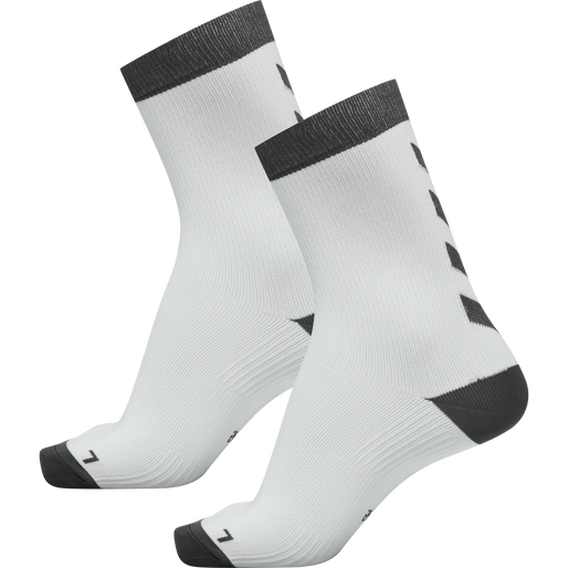 ELEMENT PERFORMANCE SOCK 2 PACK, WHITE/ASPHALT, packshot