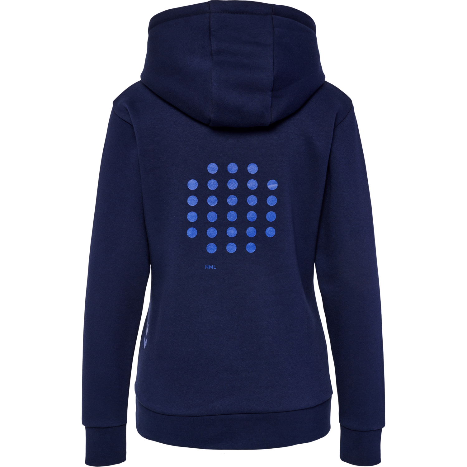 hmlCOURT COTTON HOODIE WOMAN, MARINE, packshot