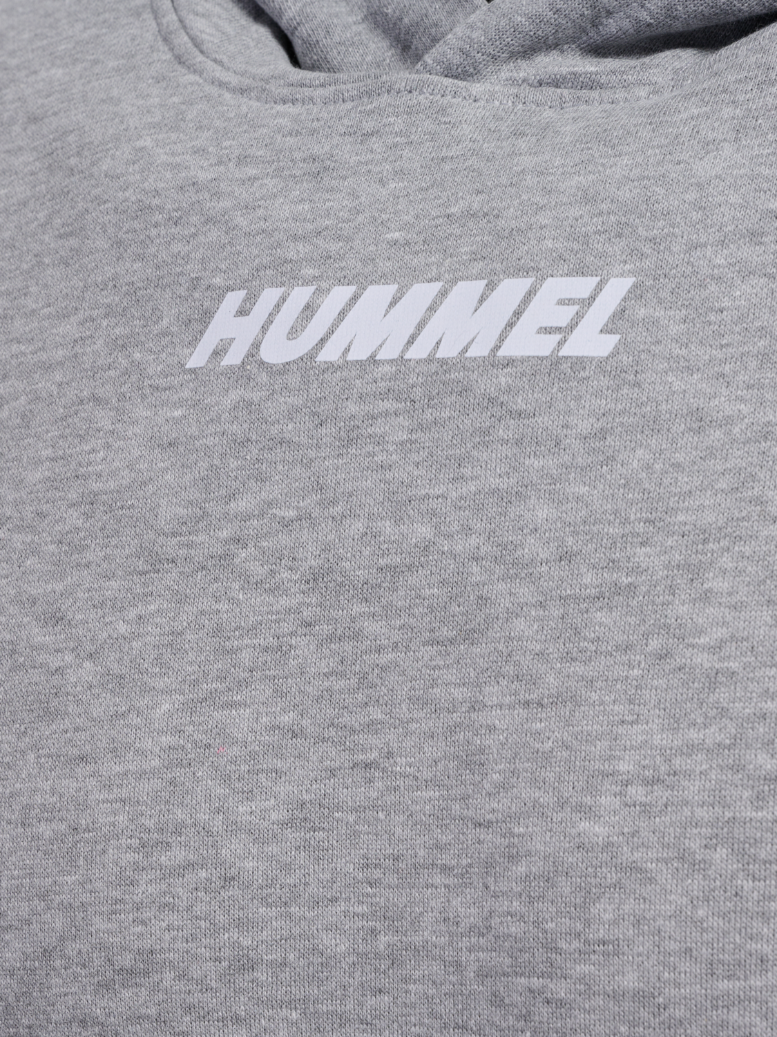 hmlELEMENTAL HOODIE, GREY MELANGE, packshot