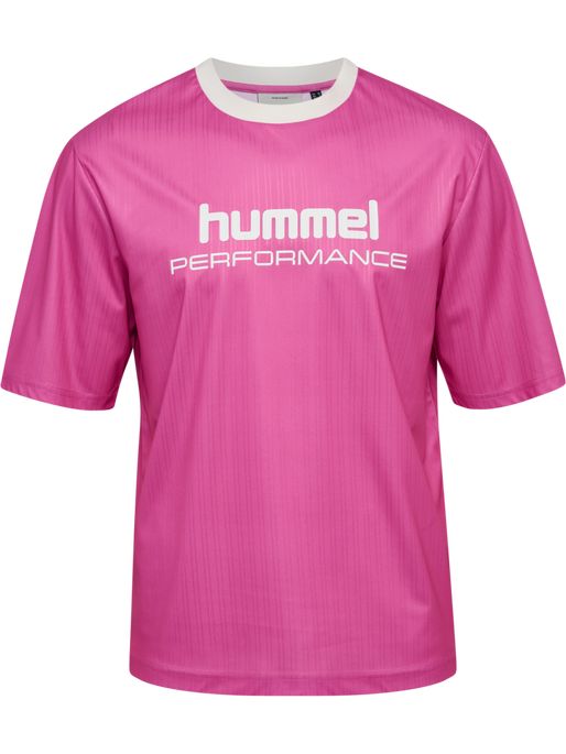 hmlPULSE LOOSE JERSEY S/S, CAMEO PINK hmlPULSE LOOSE JERSEY S/S, CAMEO PINK, packshot