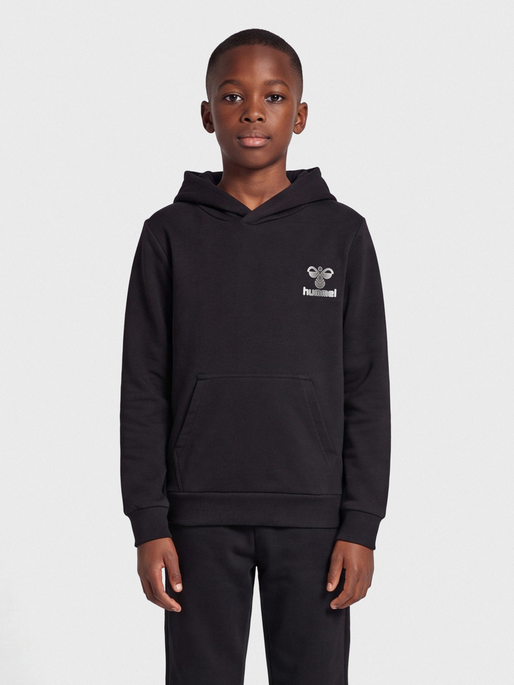 hmlPROUD HOODIE, BLACK, model
