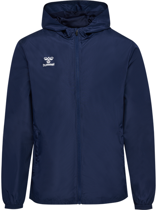 hmlESSENTIAL AW JACKET, MARINE, packshot