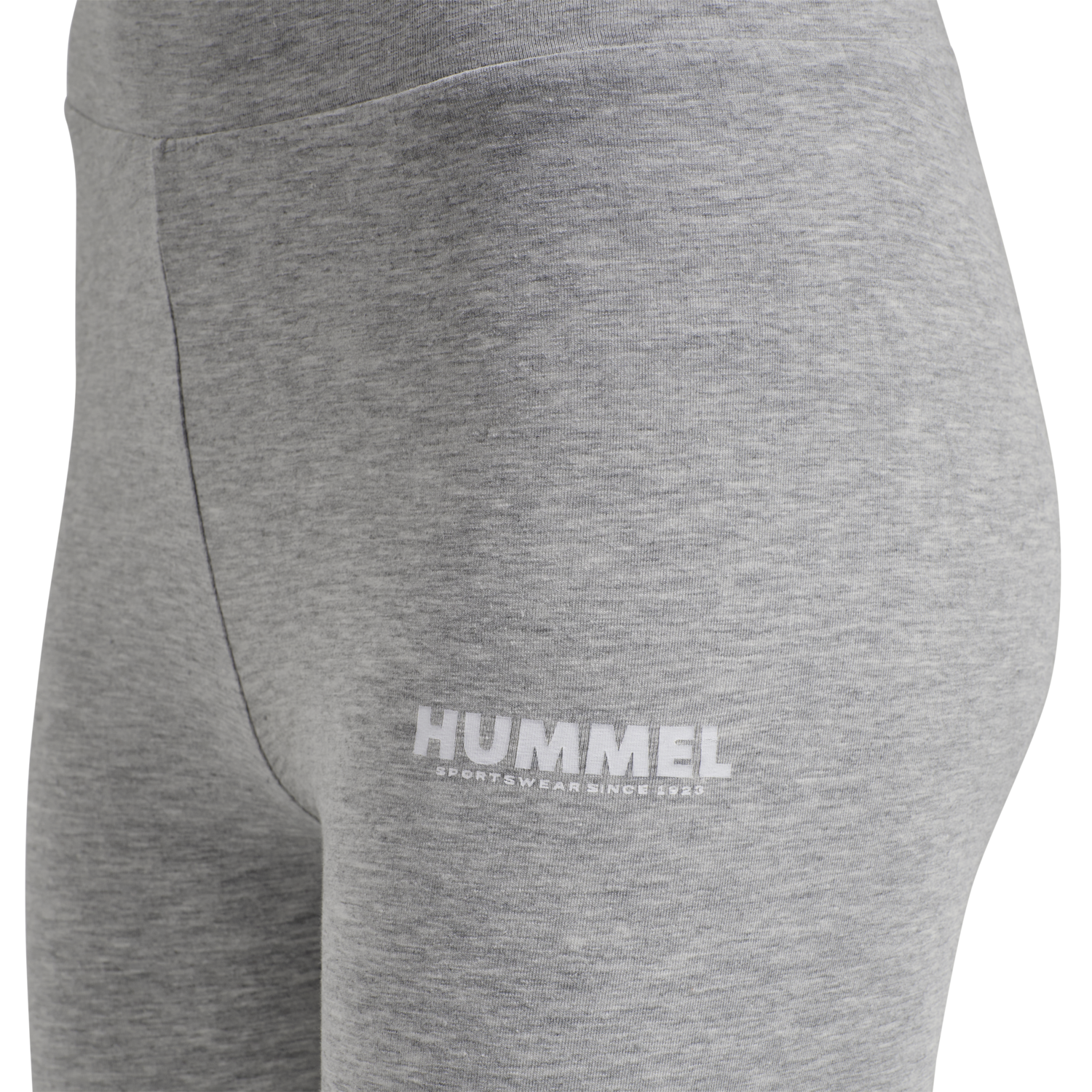 hmlLEGACY WOMAN HIGH WAIST TIGHTS, GREY MELANGE, packshot