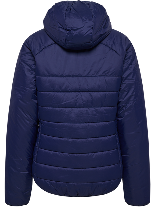 hmlGO QUILTED HOOD JACKET WOMAN, MARINE, packshot