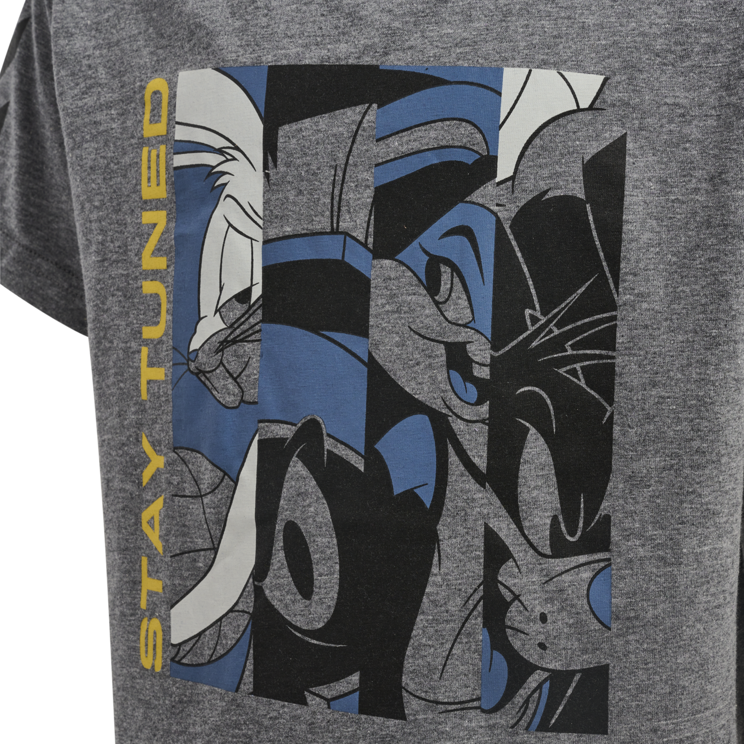 hmlSPACE JAM TRES T-SHIRT S/S, MEDIUM MELANGE, packshot