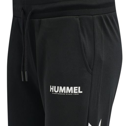 hmlLEGACY POLY WOMAN REGULAR PANTS, BLACK, packshot