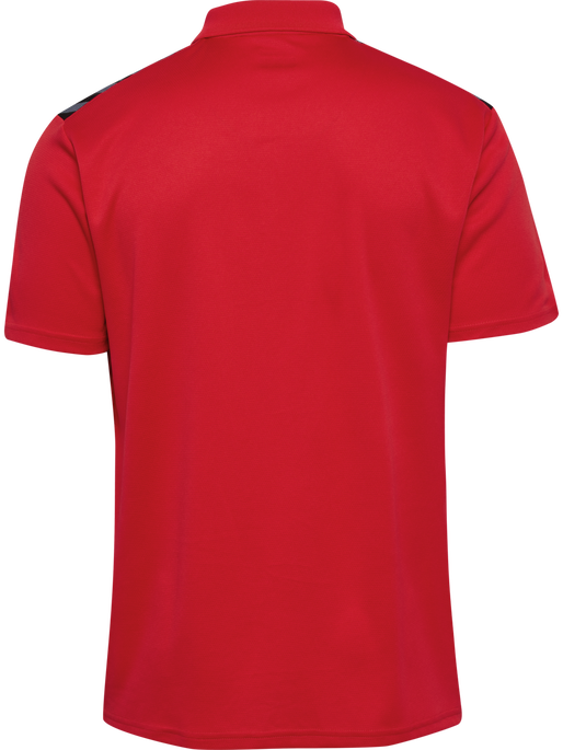 hmlAUTHENTIC FUNCTIONAL POLO, TRUE RED, packshot