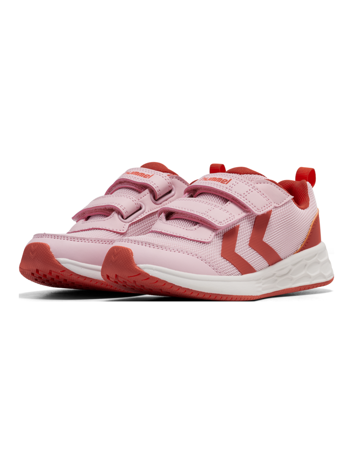 TURBO RUN 1.0 JR, PALE LILAC/PAPRIKA, packshot