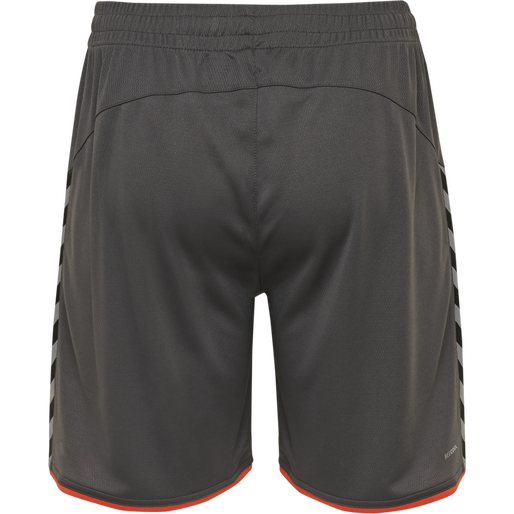 hmlAUTHENTIC KIDS POLY SHORTS, ASPHALT, packshot