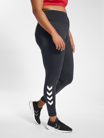 Hummel Hmlte Curve Seamless Mw Tights - black melange