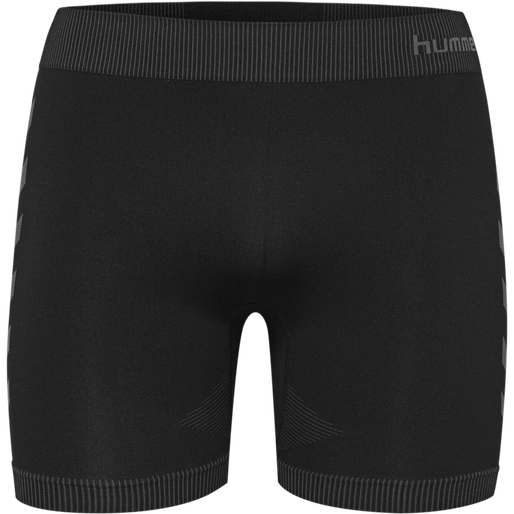 HUMMEL FIRST SEAMLESS SHORT TIGHTS, BLACK HUMMEL FIRST SEAMLESS SHORT TIGHTS, BLACK, packshot