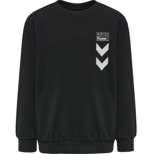 hmlWIMB SWEATSHIRT, BLACK, packshot