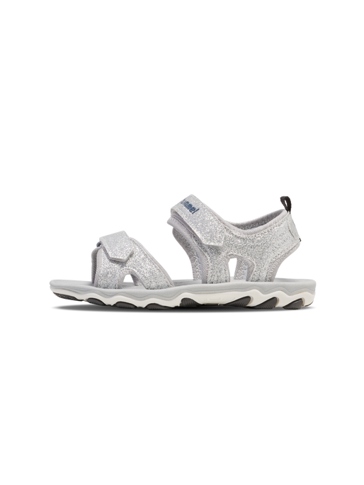 SANDAL GLITTER JR, SILVER, packshot