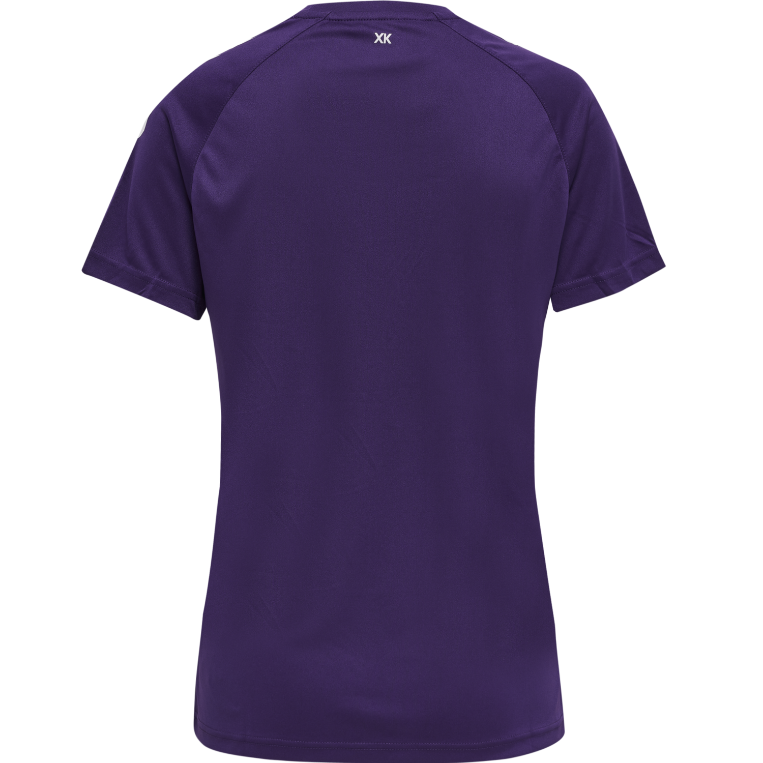 hummel CORE XK CORE POLY TEE S/S WOMAN - ACAI/WHITE | hummelsport.de 